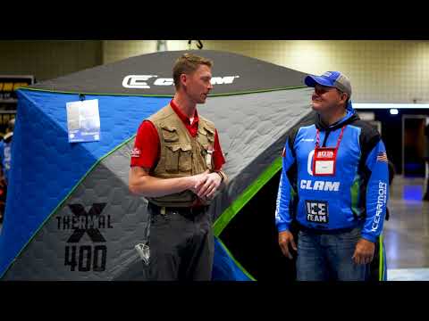 Clam X400 Thermal Hub House Review with Clam Pro Jason Durham