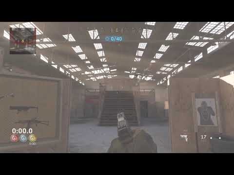 'SHOOTING RANGE' EASY GOLD MEDAL COD MW