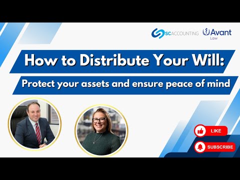 How to Distribute Your Will I SC Accounting & Avant Law