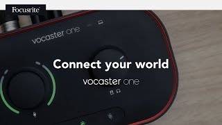 Video thumbnail for Explore Vocaster One connectivity options // Focusrite by Focusrite