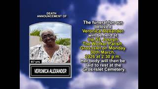 Veronica Alexander ~ Medium Obituary