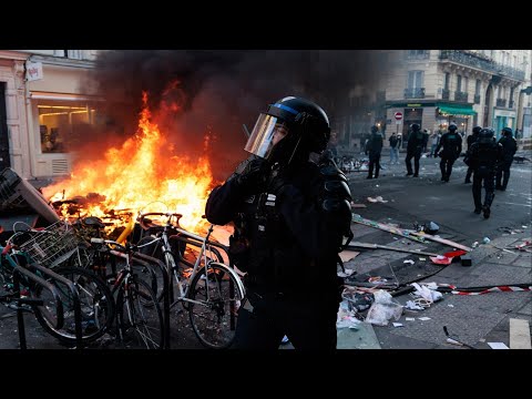 France's leaders vow to restore order after violent weekend of riots