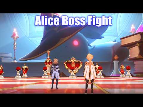 Genshin Impact 5.6 - Alice Boss Fight (Klee's Mother)