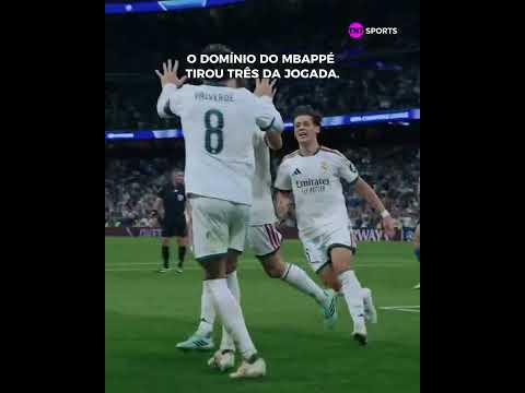 ESSE DOMÍNIO DO TARTARUGA FOI ABSURDO! 🤯 Mbappé joga demais! #shorts