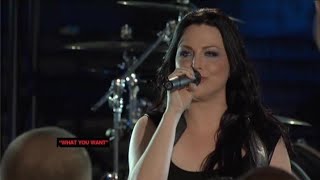 Evanescence - What You Want (Debut Live MTV 2011) Remastered HD