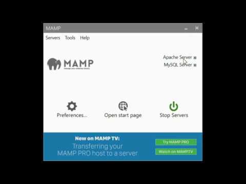 MAMP/Atom/HTML/PHP Review and Tutorial, Part 1
