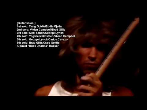 Hear N' Aid "Stars" (With Lyrics and Singers/Guitarists listed)