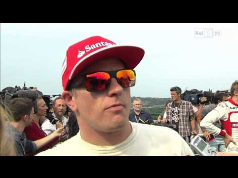 Hungary, Kimi's interview post race  - 27/07/2014