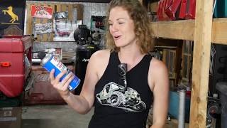 Emily Reeves Melts Away Grease with CRC Pro Strength Degreaser!