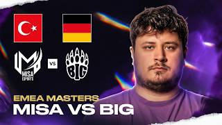 TÜRKİYE VS ALMANYA BİRİNCİLERİ KARŞI KARŞIYA EMEA MASTERS MISA VS BIG