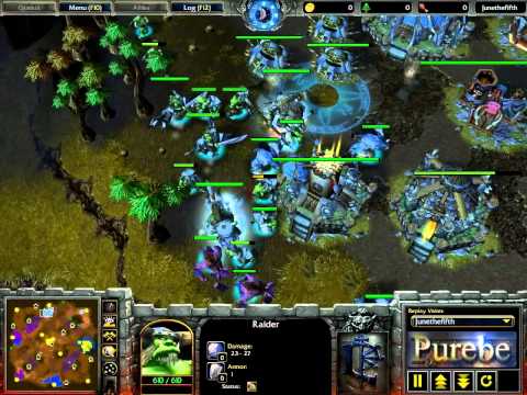 The War Cast - TED (UD) + Fly (ORC) vs TH000 (HU) + Yumiko (HU) - G5 - WC3 #57