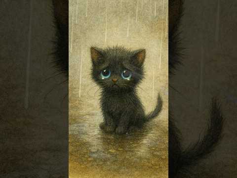 🌧雨の中で“ママを探してた子”の結末。 #kitten #子猫