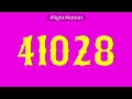 Numbers 1 To 100000 100 Fonts
