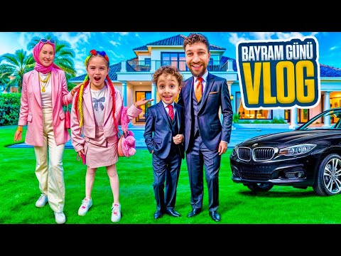 KUZEY ELİF HOLIDAY VLOG!! 24 ​​HOURS VLOG!! WHAT DID WE DO?!
