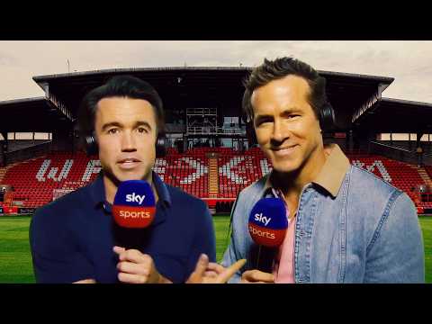 Announcing Live from Wrexham with Rob and Ryan | Wrexham vs Swansea