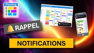 Notification de tâche : ne manquez plus une échéance sur Planning Web