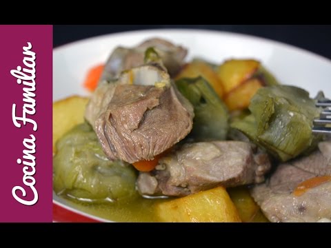 Caldereta de cordero y alcachofas, recetas de La Rioja paso a paso | Recetas de Javier Romero
