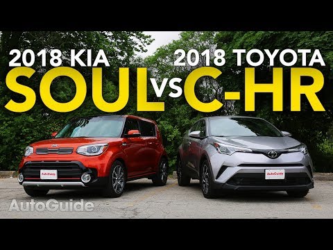2018 Toyota C-HR vs Kia Soul Comparison