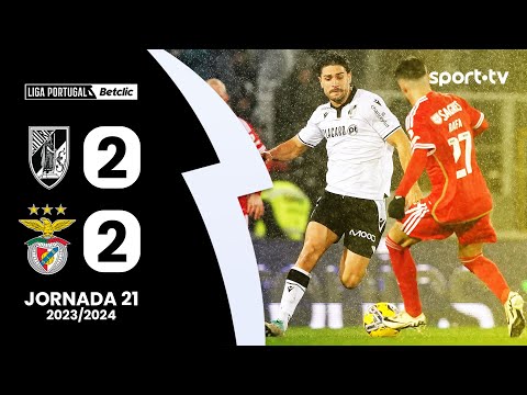 Resumo: Vitória SC 2-2 Benfica - Liga Portugal Betclic | sport tv