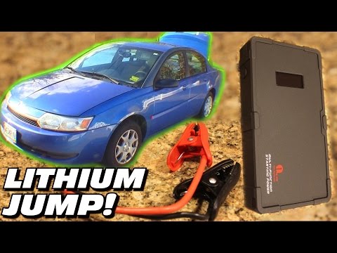 JUMP STARTING A CAR w/ Lithium Battery!? How To Use 1ByOne 12 Volt BOOSTER Pack for DEAD Batteries