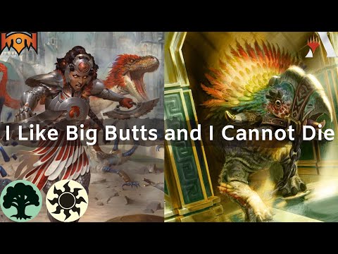The Big Butt Brigade WAR | Selesnya Toughness Matters | MtG Arena Standard Deck Tech and Gameplay