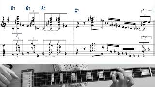 Joe Pass Sweet Lorraine Transcription