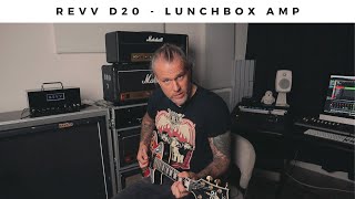 Video thumbnail for REVV D20 - Lunchbox Amp by Euge Valovirta