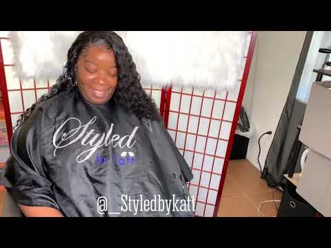 Installing This Lace Front Wig Using  Walker Tape Ultra Hold