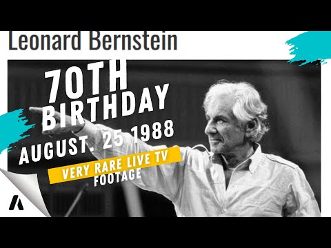 Leonard Bernstein's 70th #birthday  Gala (1988)