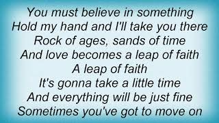 Sweet - Leap Of Faith Lyrics