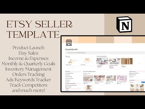 Complete Etsy Seller OS | Prototion | Buy Notion Template