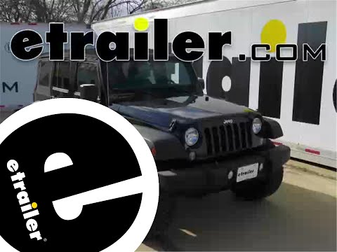 Installing the Curt Front Mount Trailer Hitch Receiver on your 2015 Jeep Wrangler Unlimited