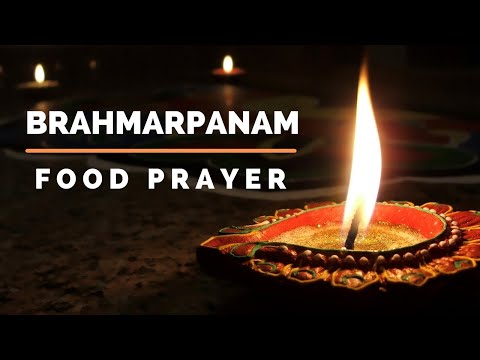 Food prayer (Brahmarpanam) - Tutorial