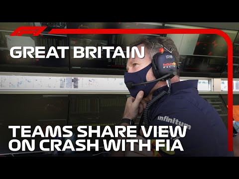 Mercedes And Red Bull Post-Crash Radio With The FIA | 2021 British Grand Prix