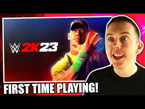 MY FIRST TIME PLAYING WWE 2K23!