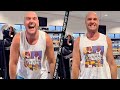 HYPED TYSON FURY RETURNS TO TRAINING! BUILDING LEGS OF STEEL AND POWER FOR WILDER FIGHT