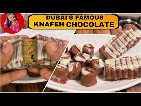 Dubai Famous Knafeh Chocolate Recipe | चॉकलेट बनाने का तरीक़ा | Anita Prajapati