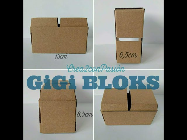 Vídeo relacionado con GIGI BLOKS Tamaño XXL 100 Ladrillos de Cartón Encajables y Apilables | Robustos y Fáciles de Montar Grandes Bloques Construccion Niños | Kit Construcción Fuerte Niños | Juegos Infantiles Educativos