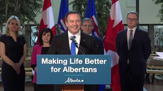 Premier Kenney and Minister Shandro news conference - February 26, 2020