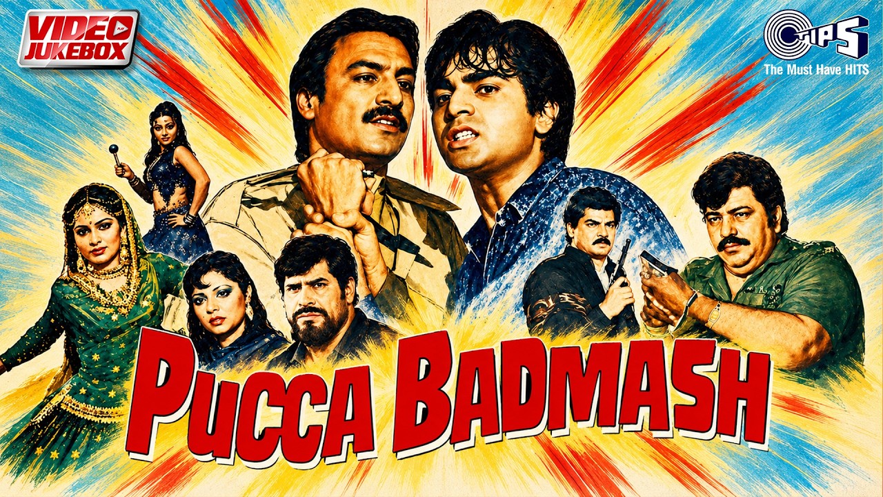 Pucca Badmash Movie Songs |  Suresh Oberoi, Divya Rana, Amjad Khan, Karan Shah | 90s Hindi Songs