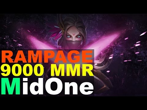 MidOne 9000 MMR Templar Assassin RAMPAGE 28 kills | Highlights 7.02 — Dota 2