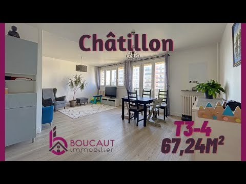 Achat Appartement 3-4 pièces,  Châtillon T6 & Proche Métro  - 67,24m²