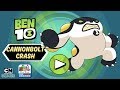 Ben 10 Cannonbolt Crash Bowling Through Zombozo And His Evil Clowns Cartoon Network Games