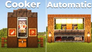 3 EASY Starter Farms For Survival Minecraft!