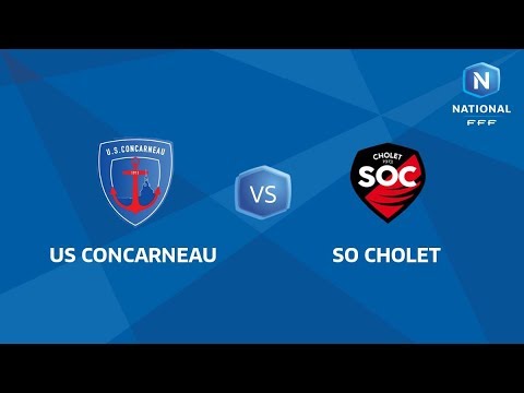 J25 : US Concarneau - SO Cholet  I National FFF 2018-2019