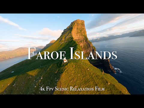 Faroe Islands 4K - Cinematic FPV Relaxation Film