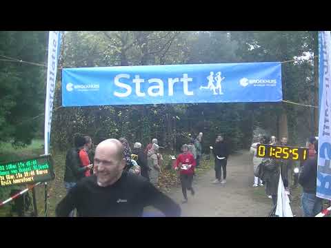 SV Putten Winterloop 2024 finishes (met namen in ondertiteling)