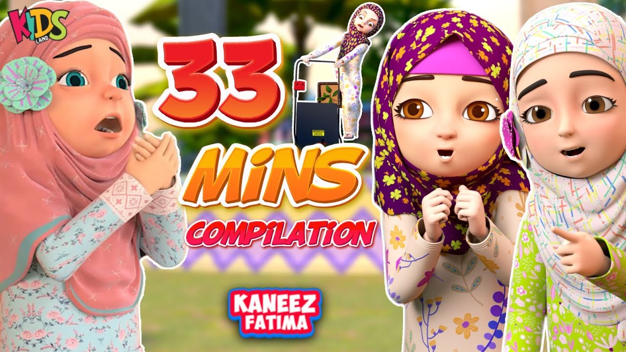 Raiqa Aur Areeba Compilation |  Kaneez Fatima Cartoon  | Urdu Islamic Cartoon Series | 3D Animation