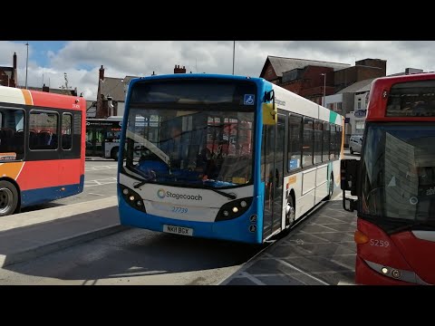 Route E2: 27739/NK11 BGX-Stagecoach Sunderland-ADL Enviro 300