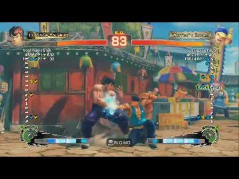 frostmaelstrom (Fei Long) VS taigaaa1985 (Yun) Super Street Fighter IV Arcade Edition 2012 720p HD